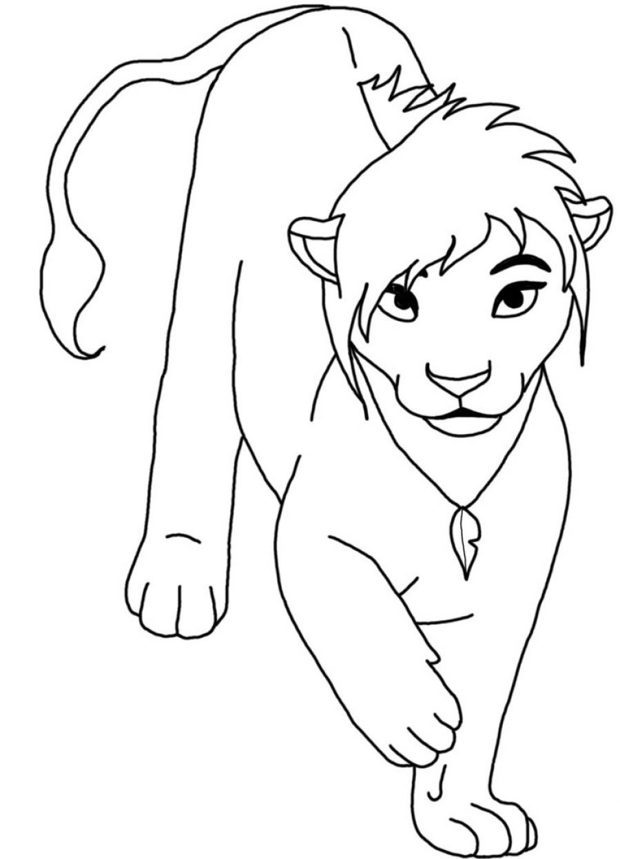 900x1247 Lion King Coloring Pages