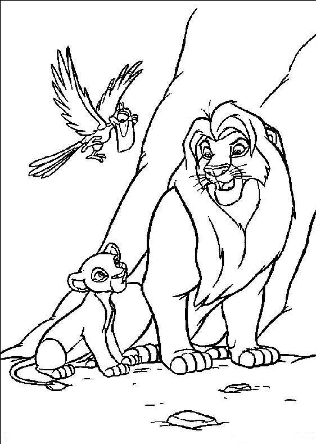 Lion King Coloring Pages Simba