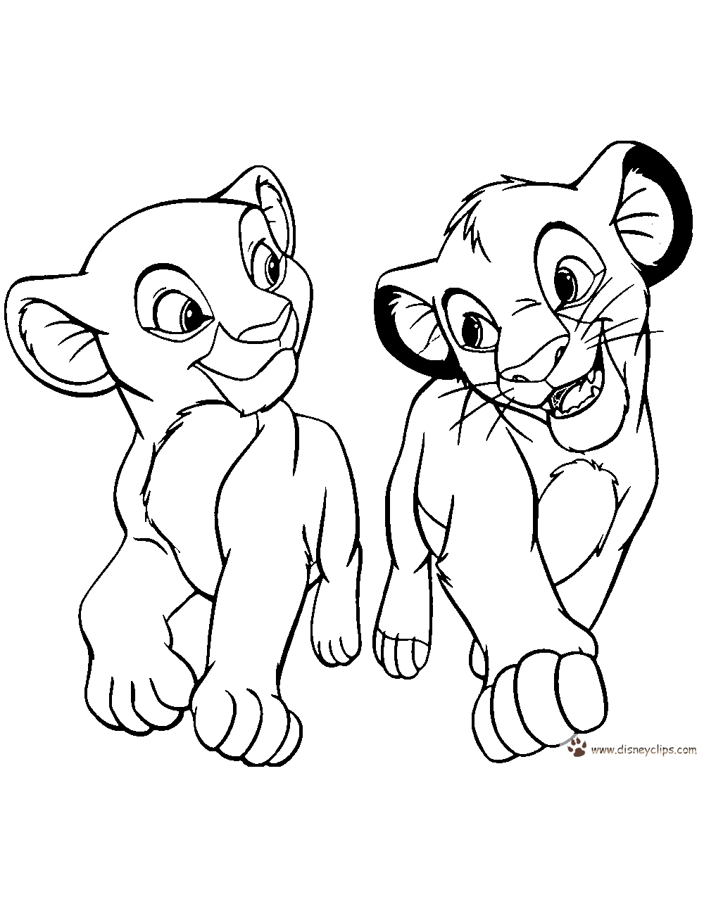 1000x1278 Unique Lion King Coloring Pages Simba And Nala Design Free