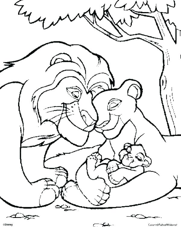 600x753 Mufasa Coloring Pages Coloring Pages Lion King Coloring Pages Lion