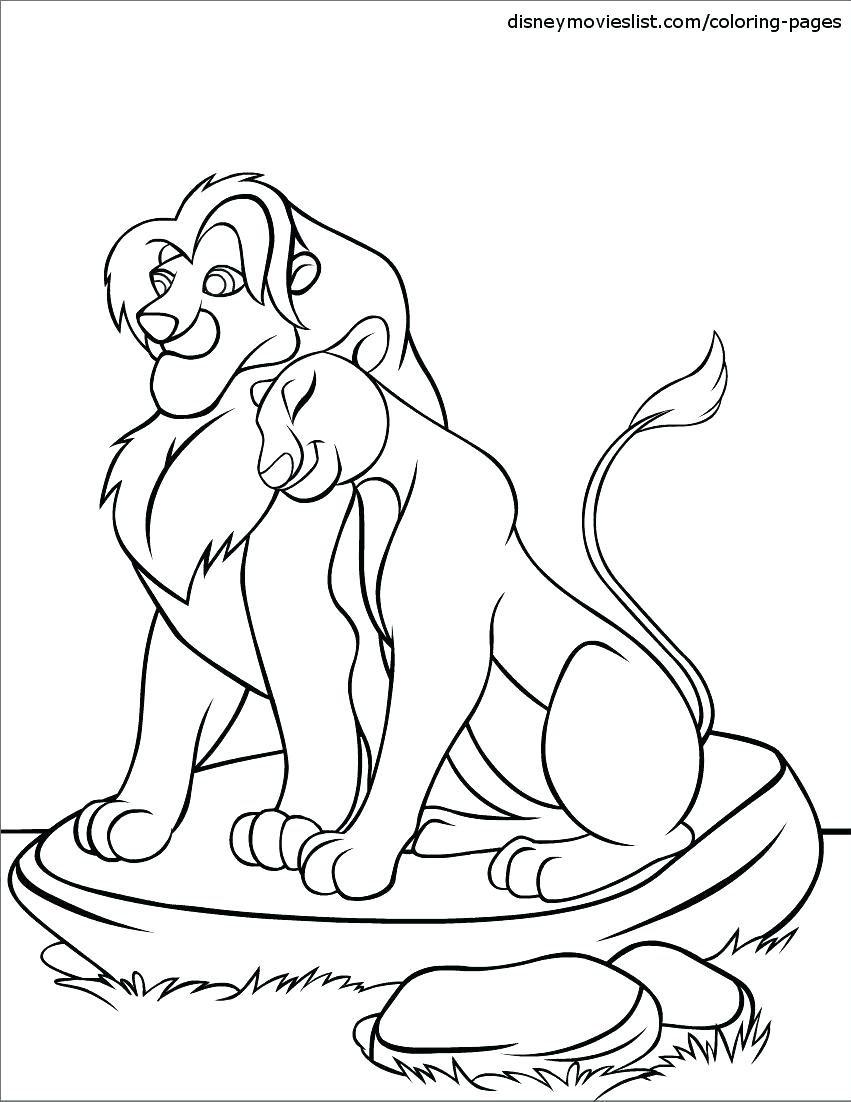 851x1102 Mufasa Coloring Pages Arilitv Mufasa Lion King Coloring Pages