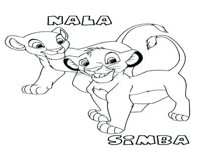 400x322 Lion King Coloring Pages Printable Lion King Coloring Pages Simba