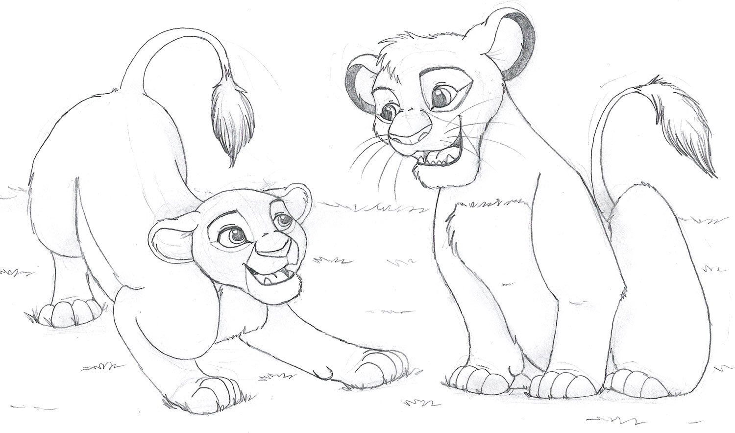 1500x883 Lion King Coloring Pages Simba And Nala Mosm