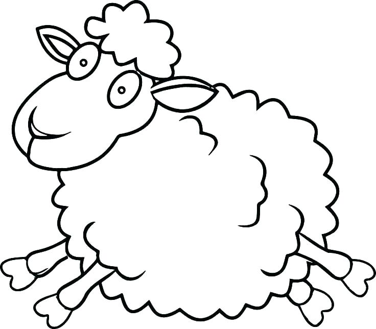 736x644 Coloring Pages Of Sheep Fresh Lamb Coloring Page Or Mother Sheep