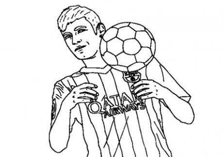 461x323 Fc Barca Coloring Pages Printables Lionel Messi Drawings . @ Just