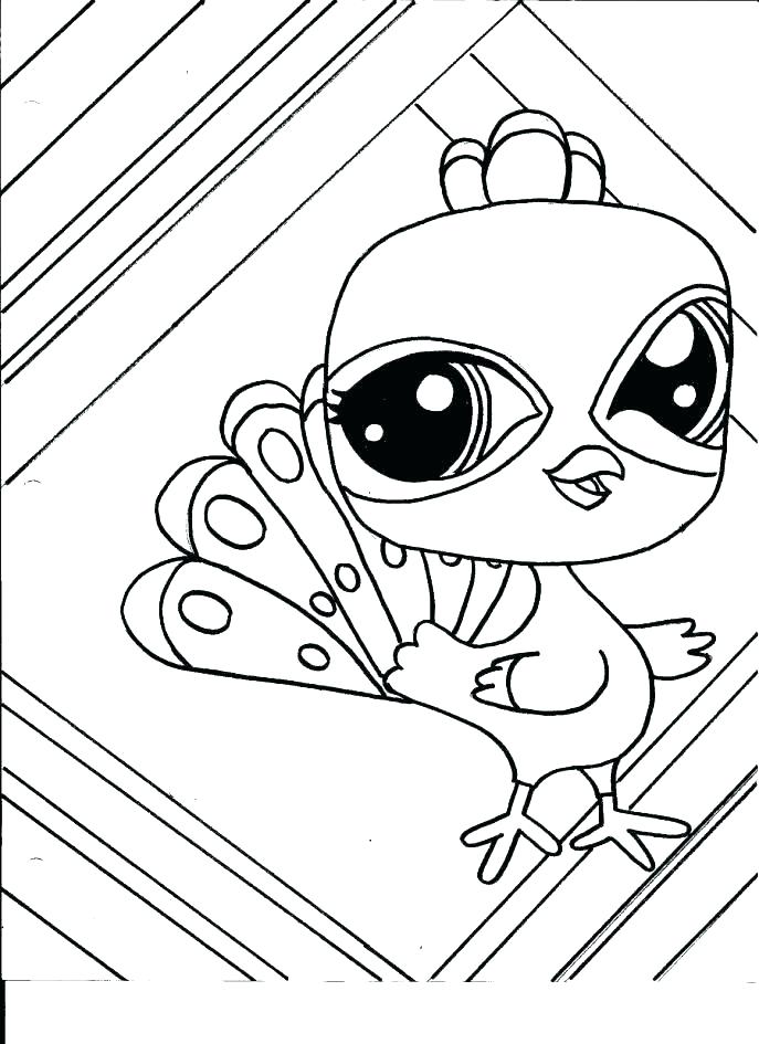 687x945 Lionfish Coloring Page
