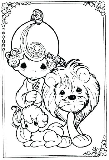 349x512 Coloring Pages Of A Lion