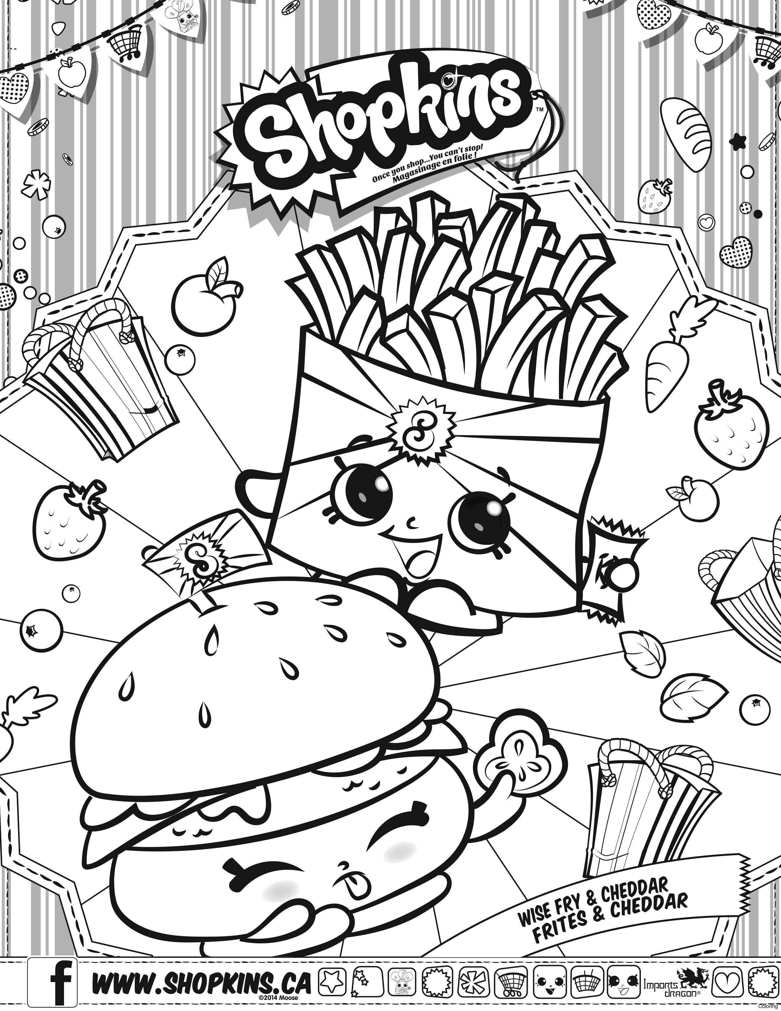 2550x3300 A Ordable Lippy Lips Shopkins Coloring Page Sh