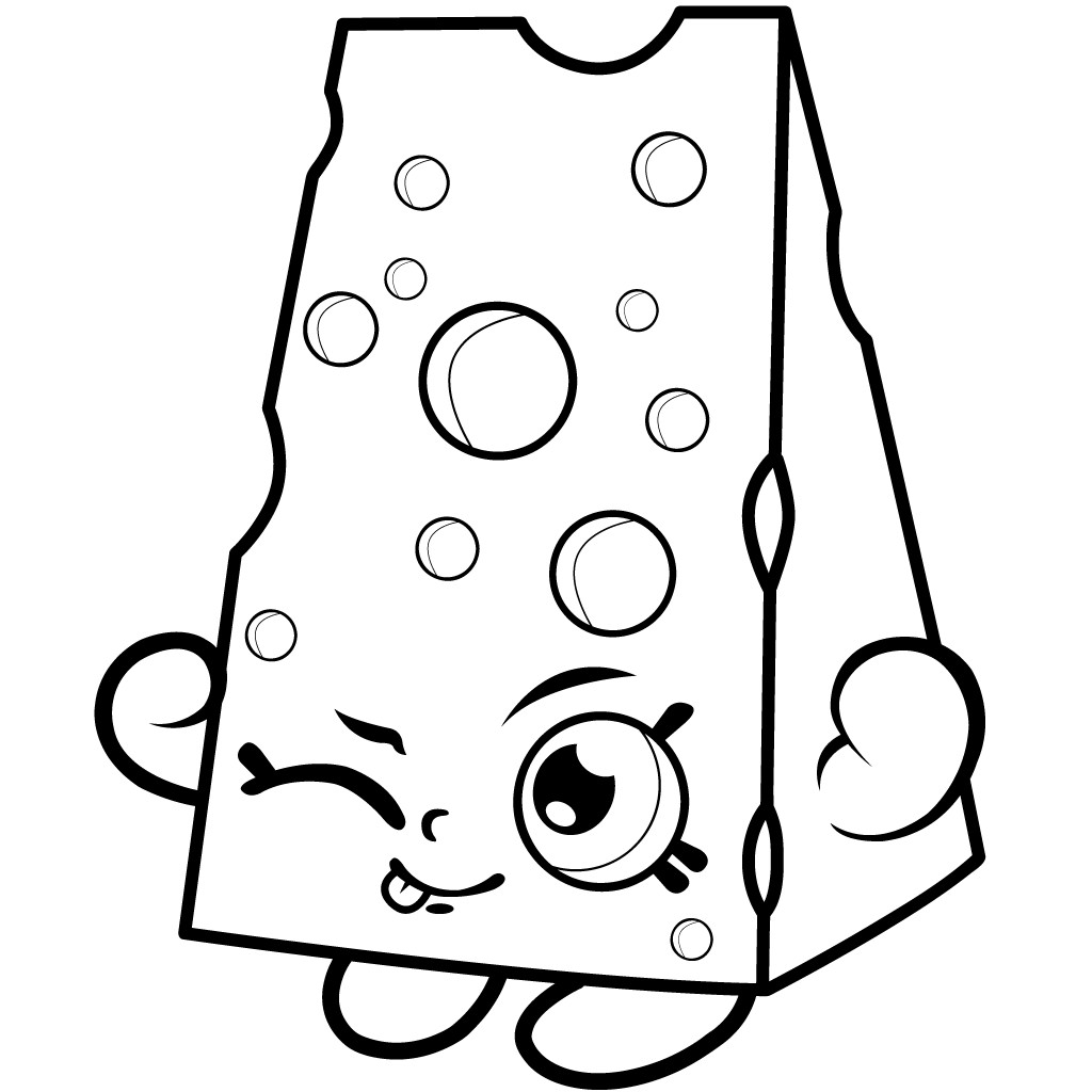 1024x1024 Free Lippy Lips Shopkins Coloring Page Pages D