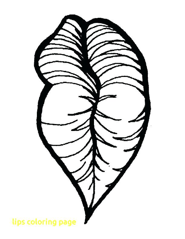 612x792 Lips Coloring Pages Lips Coloring Page With Lips Coloring Pages