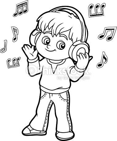 380x456 Listening Coloring Pages Lovely Coloring Book Little Boy Listening