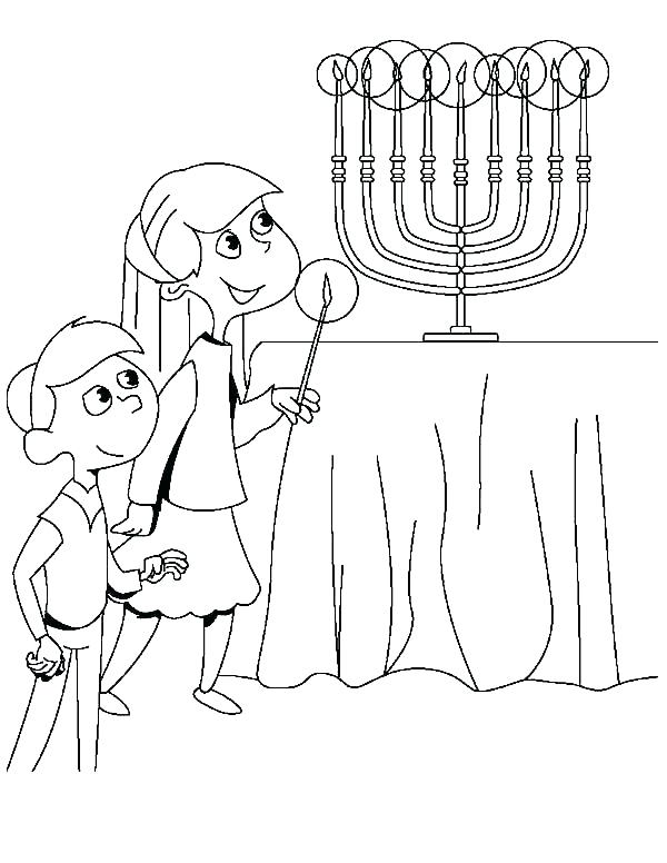 600x776 Menorah Coloring Page Menorah Coloring Page Menorah Coloring Page