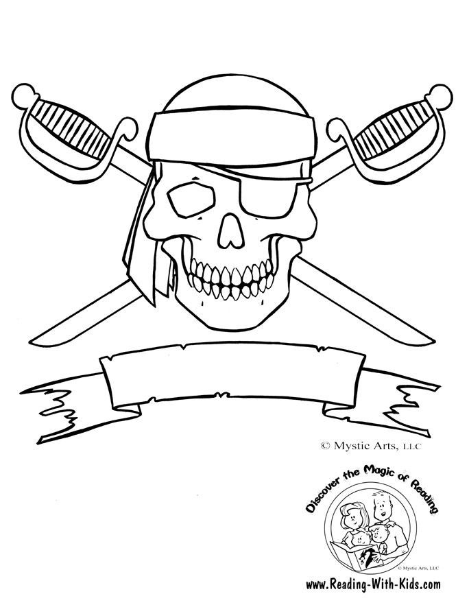684x885 Skull And Crossbones Coloring Page So Cute For Birthdays