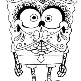 268x268 Bold Inspiration Printable Sugar Skull Coloring Pages Adult Book