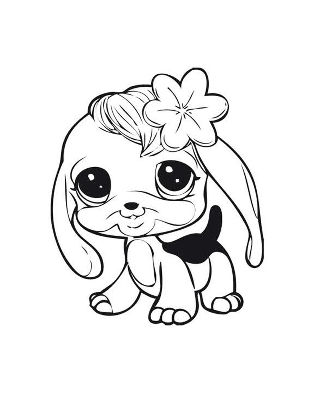 1000x1250 Fabulous Littlest Pet Shop Coloring Pages Free Download Printable
