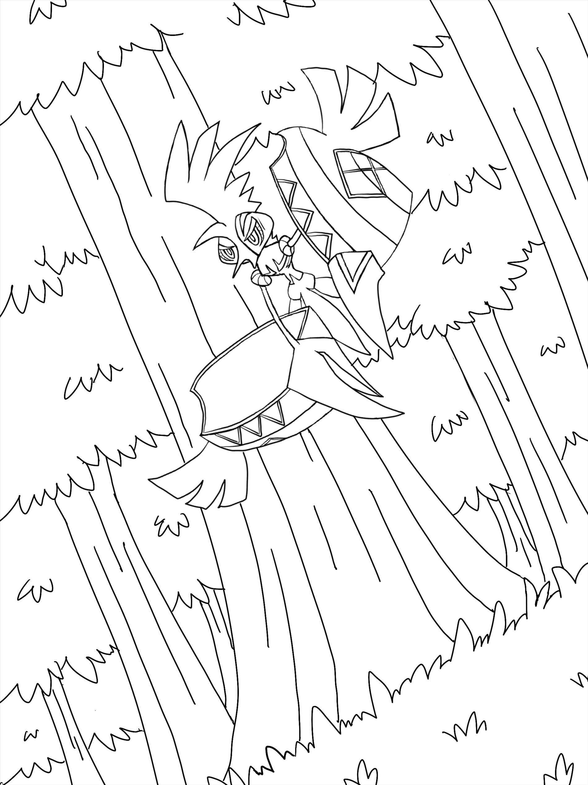 1900x2534 Pokemon Sun And Moon Coloring Pages Litten Online Coloring Printable