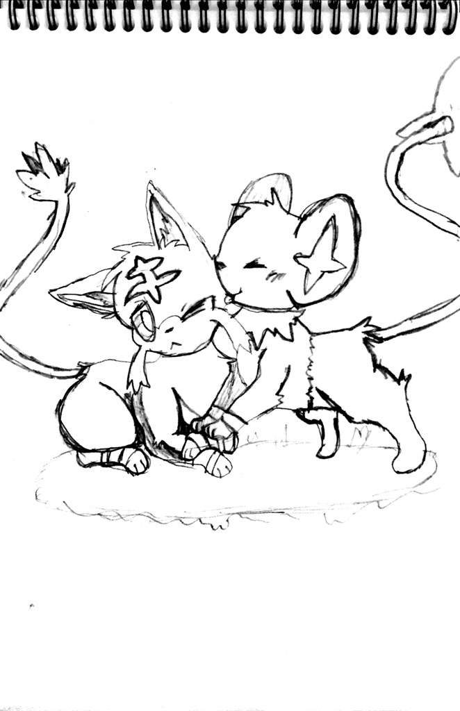 662x1024 Staff Buddy Week Day 1, Monday Litten The Kitten And Legendary