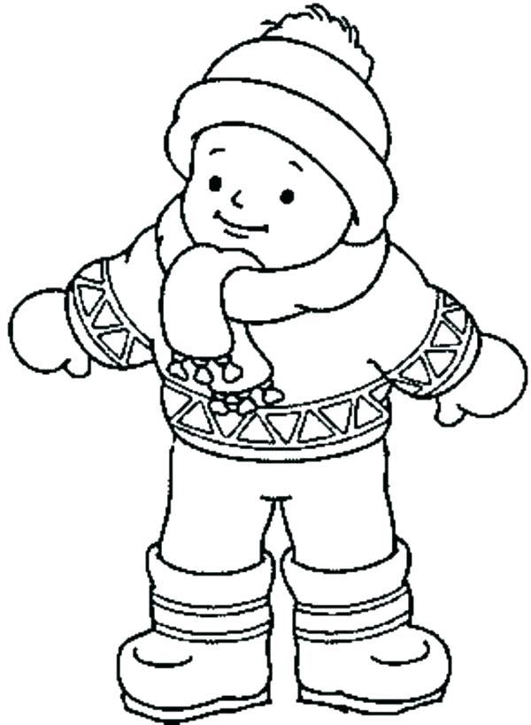 600x820 Coloring Pages Kids N Fun Little Boy Blue Page Ng Kid Wearing