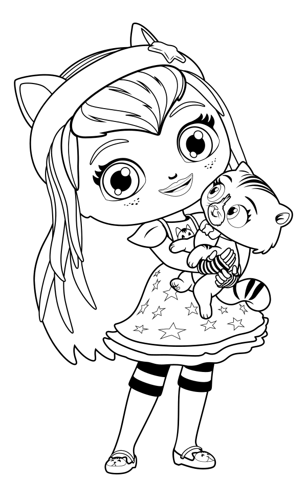 600x970 Little Charmers Coloring Pages