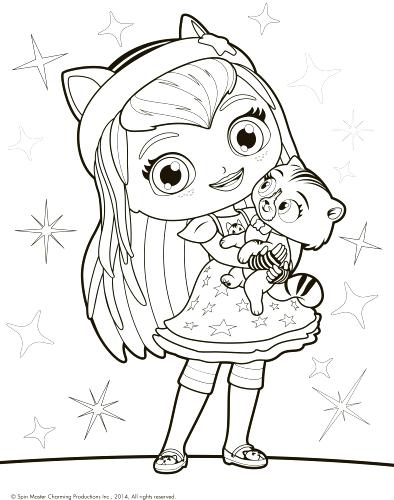 394x500 Little Charmers Coloring Pages Little Charmers Posie Coloring