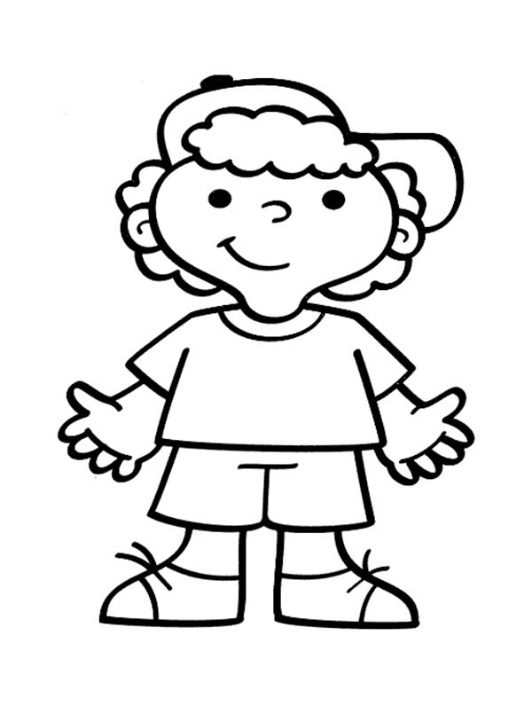 600x796 Coloring Pages For Little Boys Little Boy Coloring Pages Little
