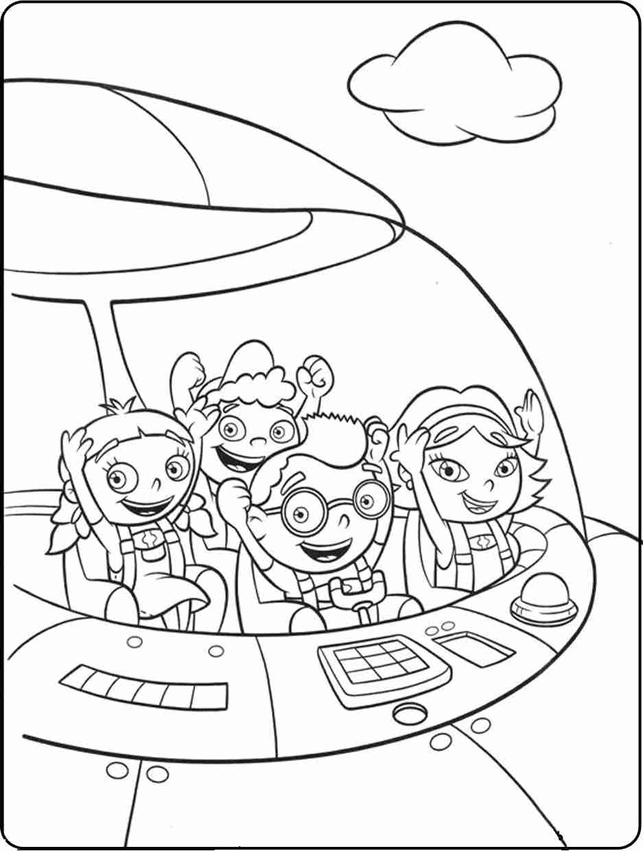 937x1239 Little Einsteins Coloring Pages In Rocket Coloringstar Within Page