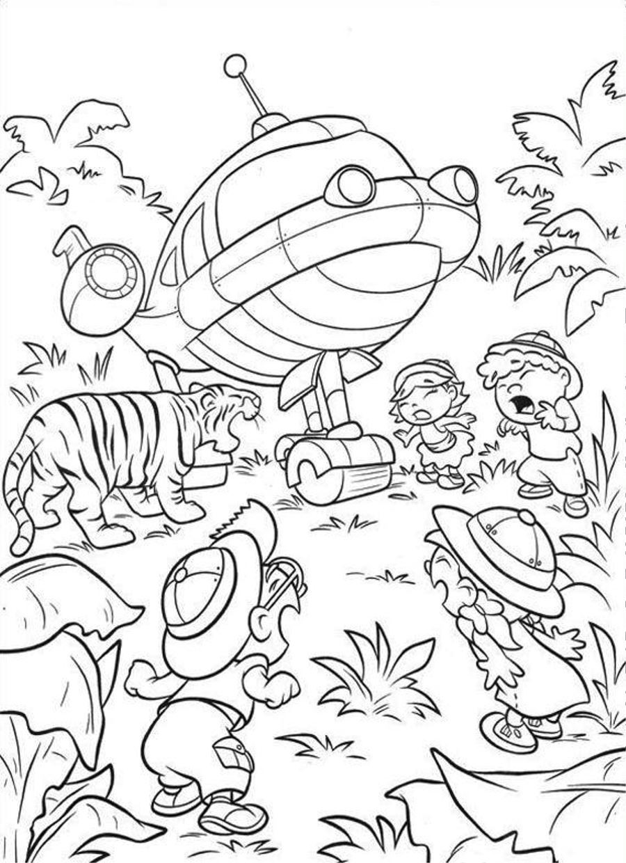 Little Einsteins Coloring Pages Free Printable