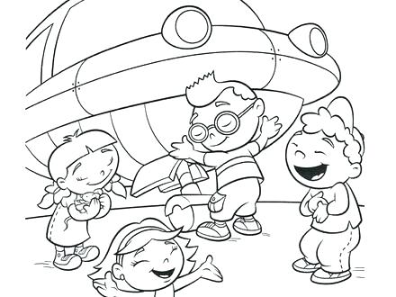 440x330 Disney Junior Little Einsteins Coloring Pages Free Printable Get