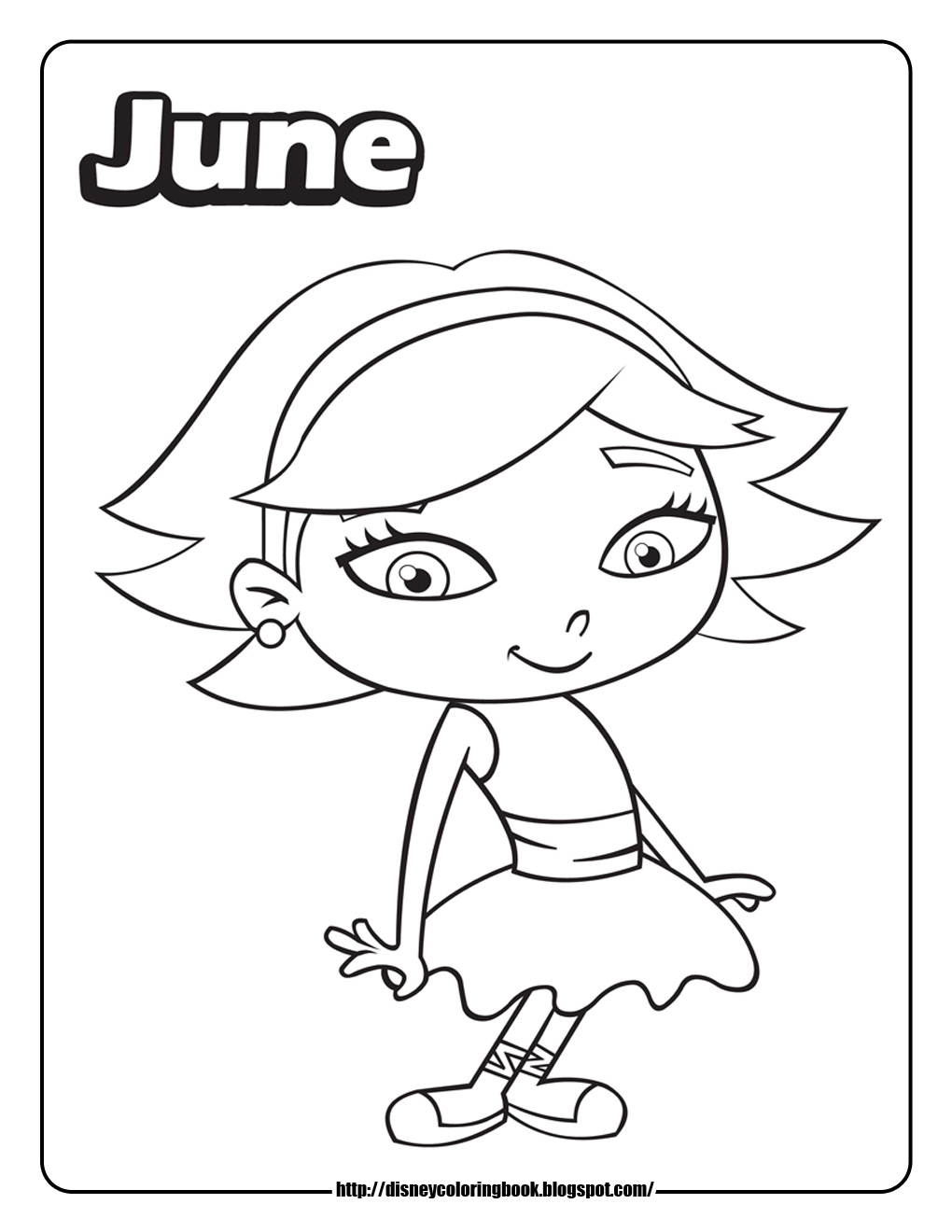 1020x1320 Little Einsteins Coloring Pages