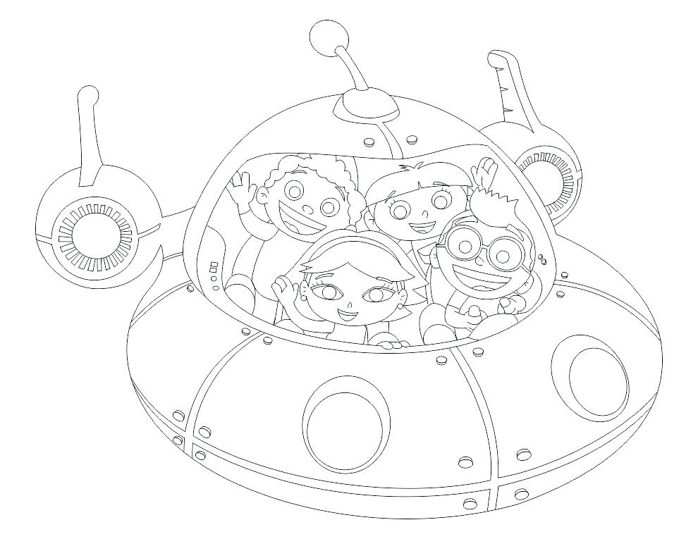 990x765 Little Einsteins Coloring Book