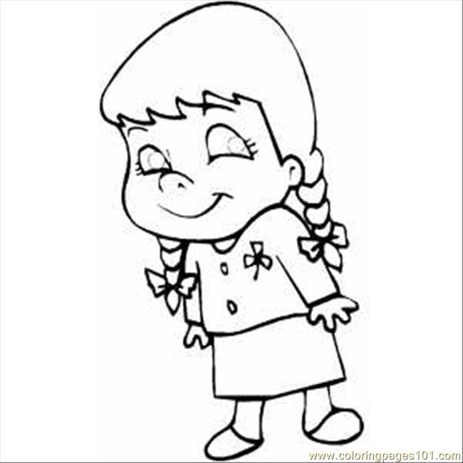 650x650 A Girl Coloring Page New Little Girl Coloring Pages 29 In Coloring