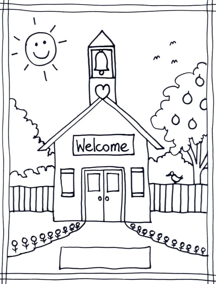 728x955 House Coloring Pages Easy Page Best Coloring Book House Coloring