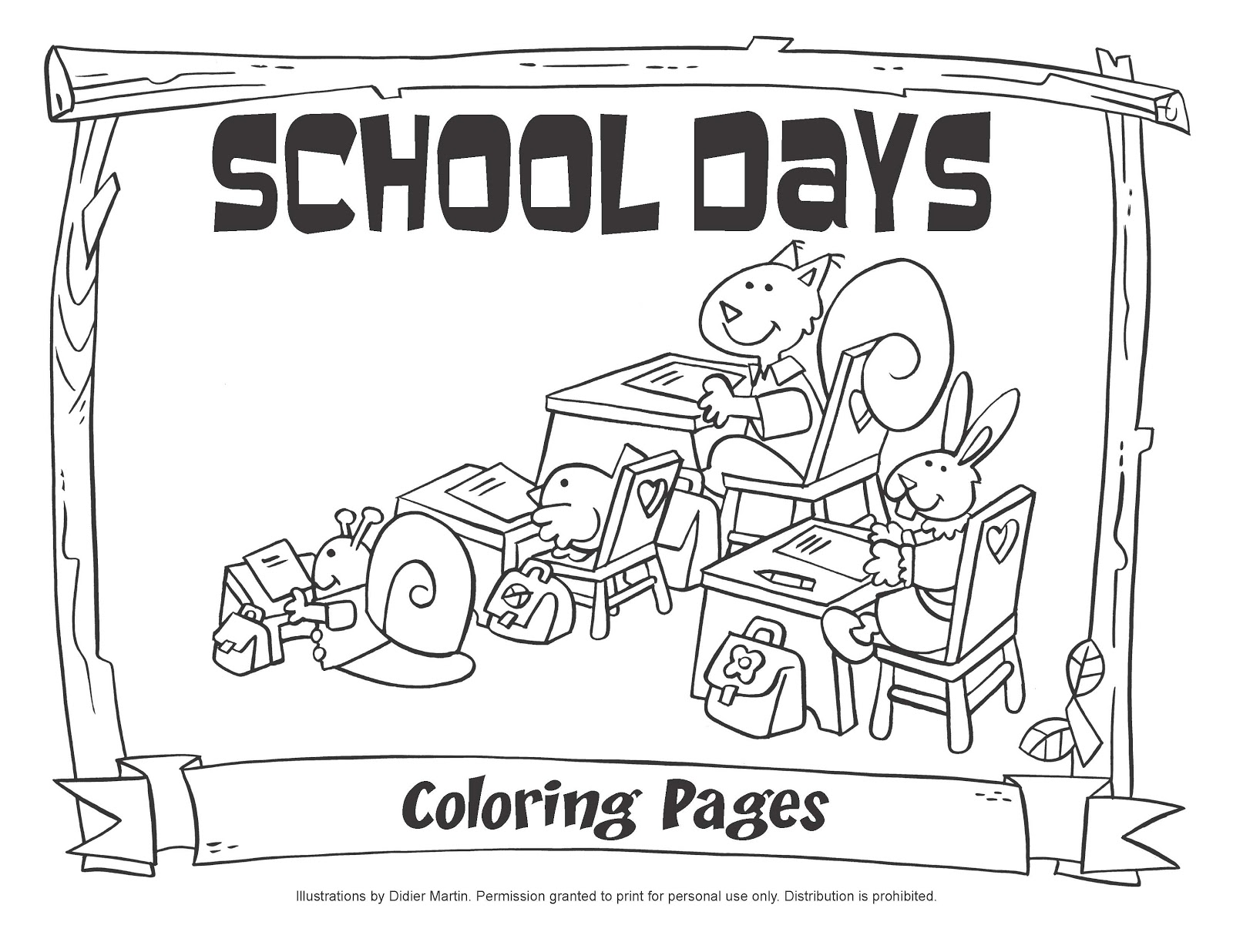 1600x1236 My Little House School Days Coloring Pages