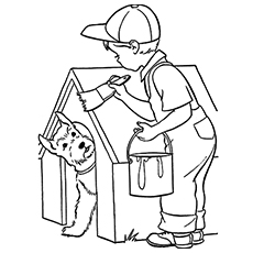 230x230 Top 20 Free Printable House Coloring Pages Online