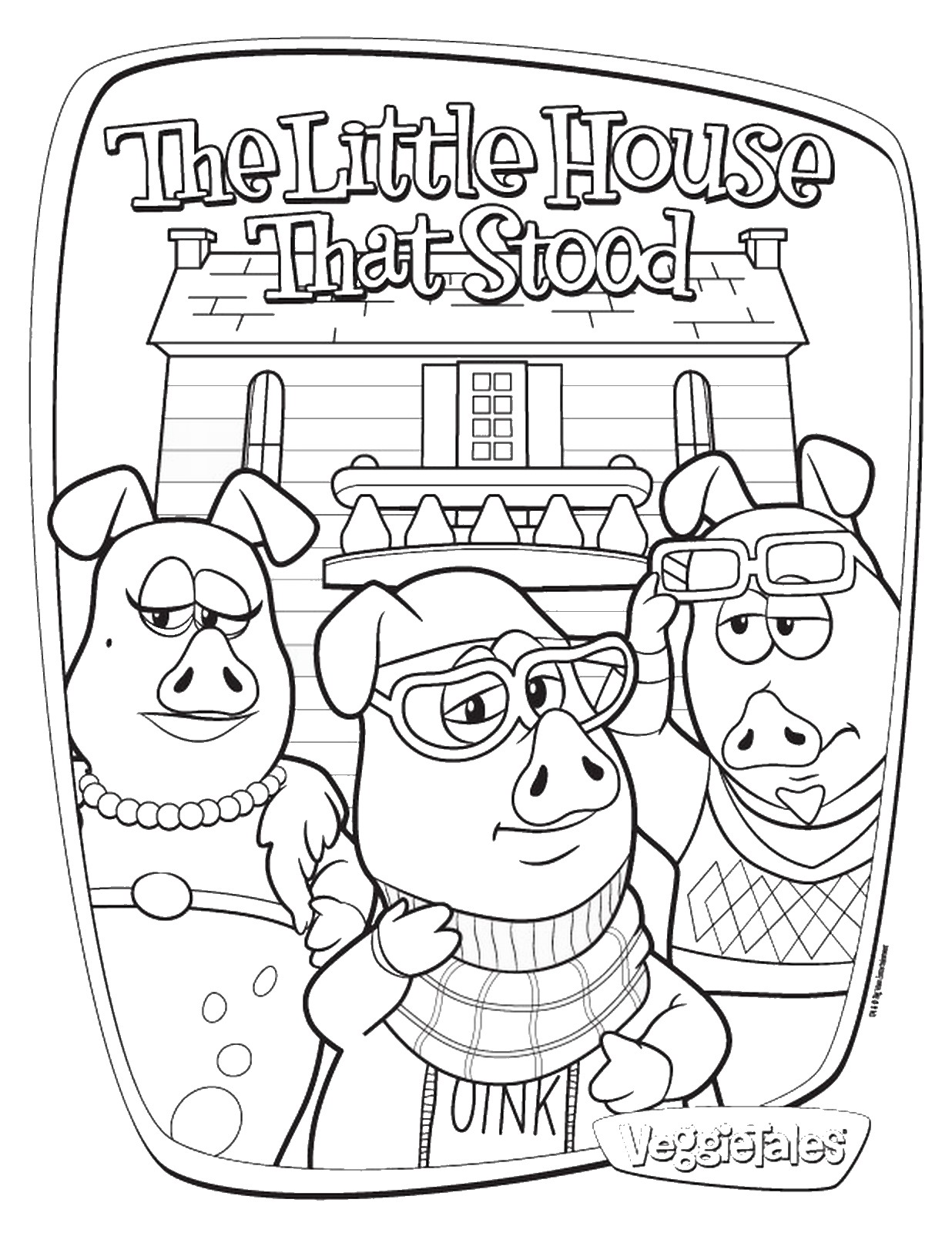 1236x1600 Veggie Tales Coloring Pages