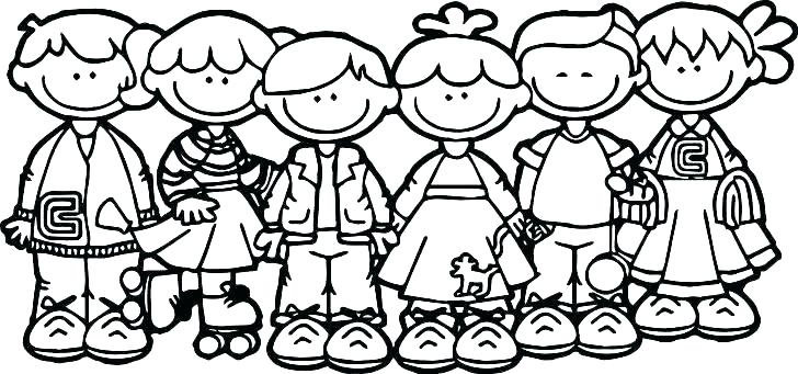 728x341 Little Kid Coloring Pages Kid Coloring Page Entertaining Little