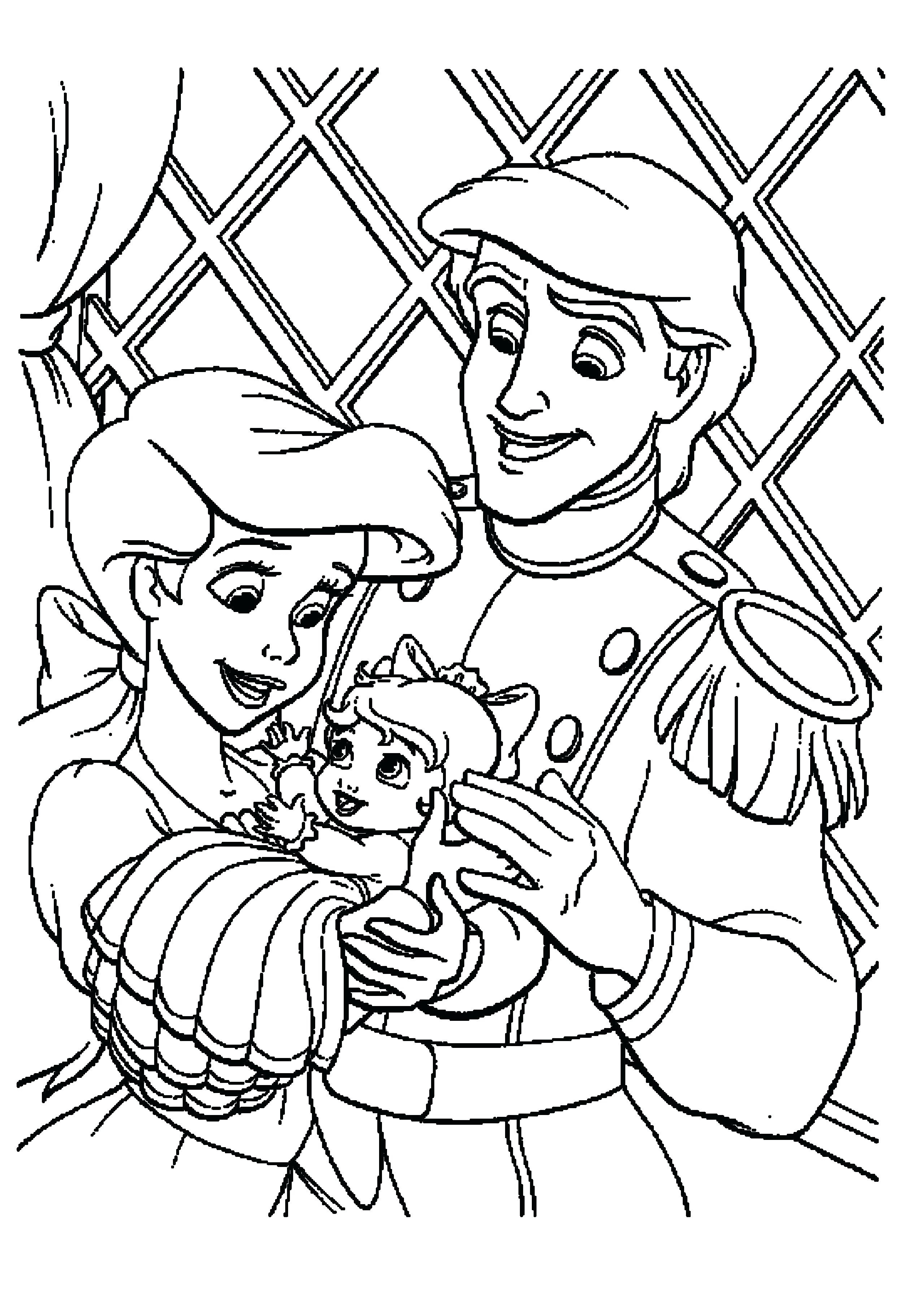2551x3647 The Little Mermaid 2 Coloring Pages