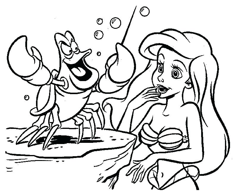 Little Mermaid Coloring Pages