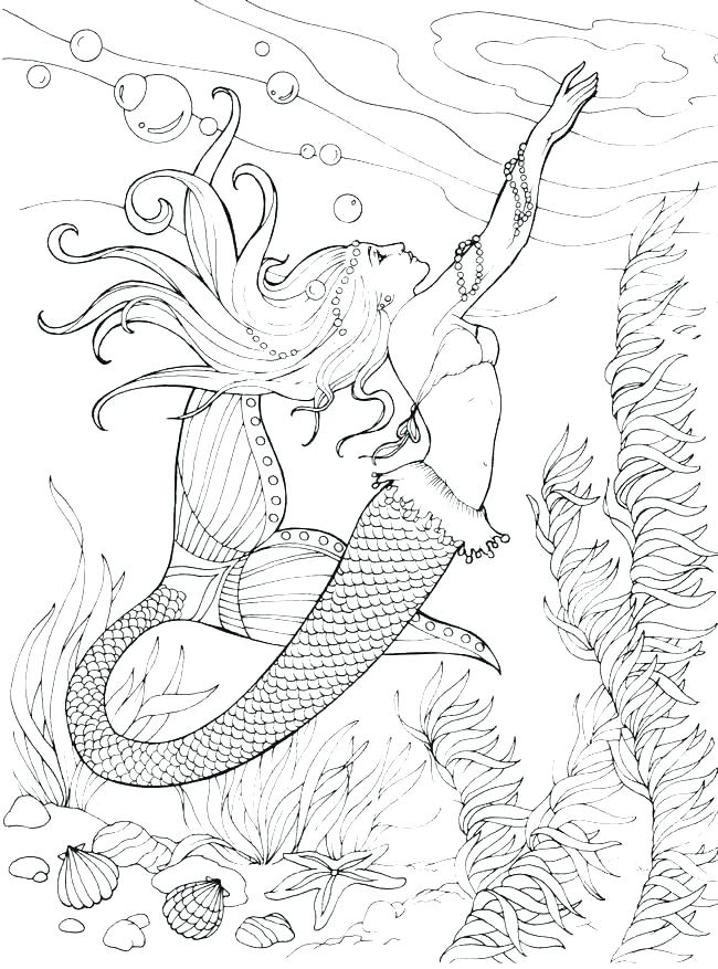 650x877 Enchanting Little Mermaid 2 Coloring Pages Baby And Melody