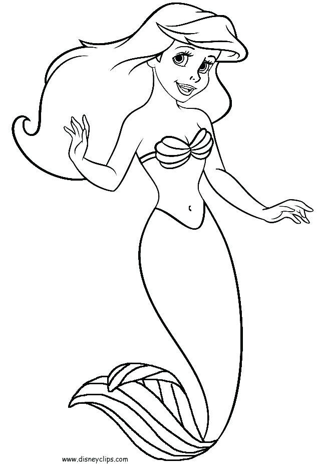 633x925 Little Mermaid Printable Coloring Pages Dog And Coloring Page