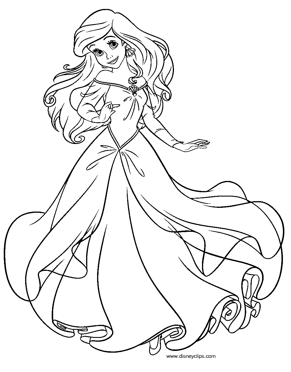 1007x1287 Little Mermaid Coloring Pages New The Little Mermaid Printable