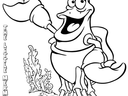 440x330 39 Printable Little Mermaid Coloring Pages, Ariel The Little