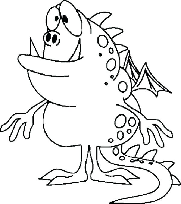 600x675 Cute Monster Coloring Pages Monsters Coloring Pages Cute Monster