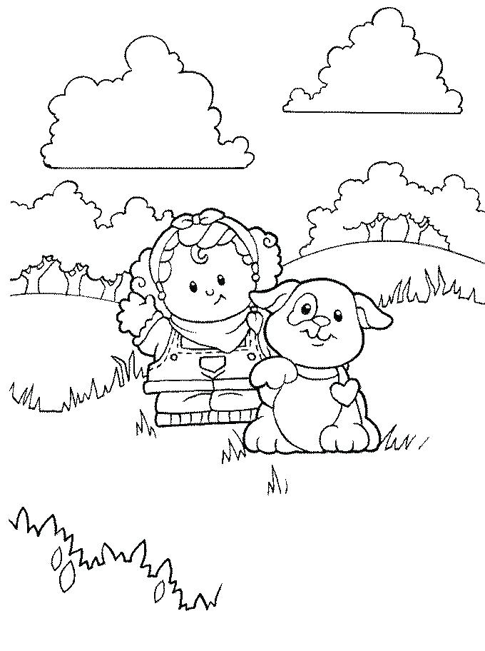 680x912 Little People Coloring Pages Little People Coloring Pages Fisher