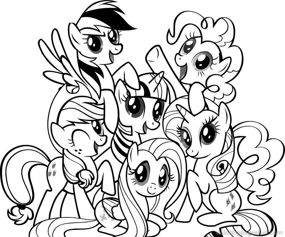 960x800 My Little Pony Coloring Pages 21 Coloring Pages