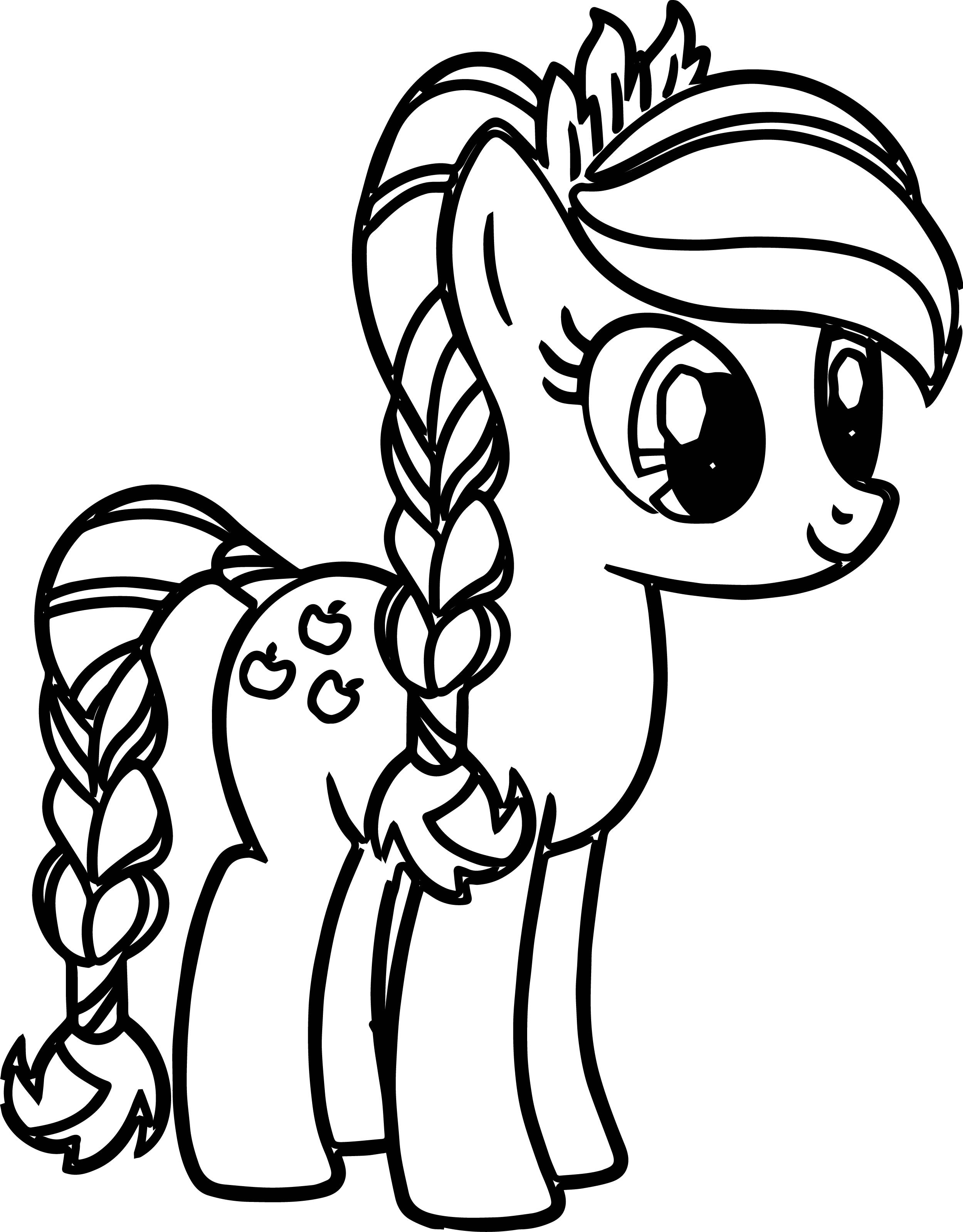 Little Pony Printable Coloring Pages
