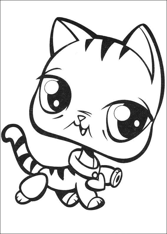 567x794 Kleurplaat Littlest Pet Shop (Kleinste Dierenwinkel