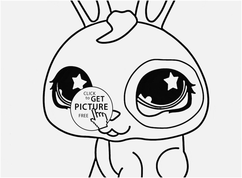 Littlest Pet Shop Coloring Pages Bunny
