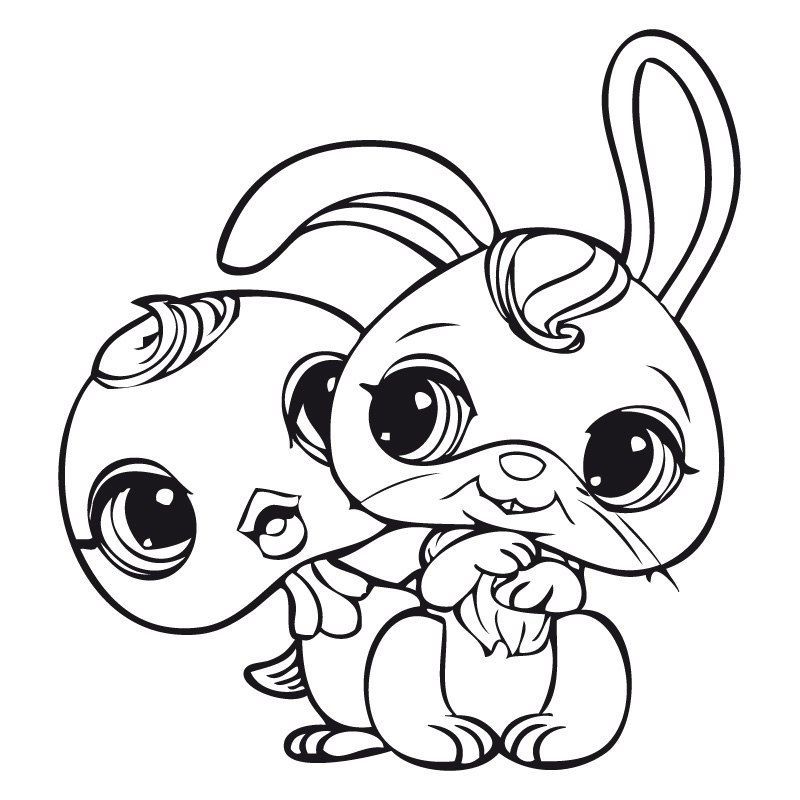 800x800 Littlest Pet Shop Coloring Pages Pet Shop And Lps