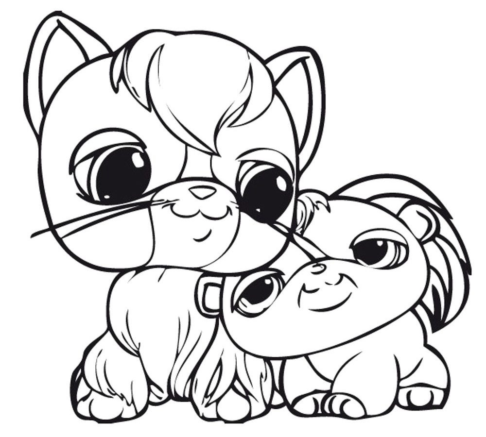 1000x900 Littlest Pet Shop Coloring Pages Zoe Lps Cuties Peacock Bunny 1000